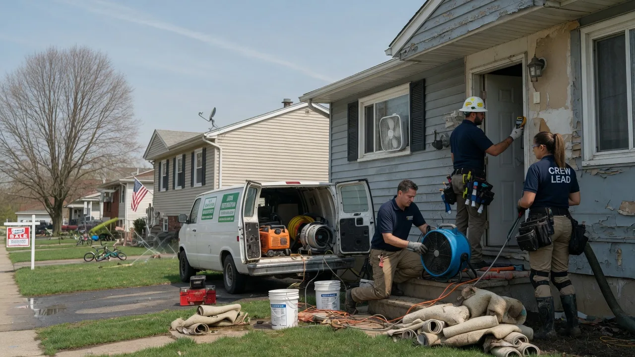 Flood Cleanup in Blue Springs, NE near me